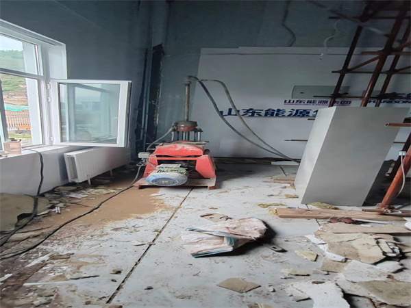 郾城地基基础下沉墙体裂缝加固注浆顶升施工